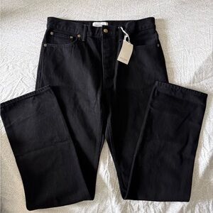 NWT Madewell x Alexa Chung Black Jeans